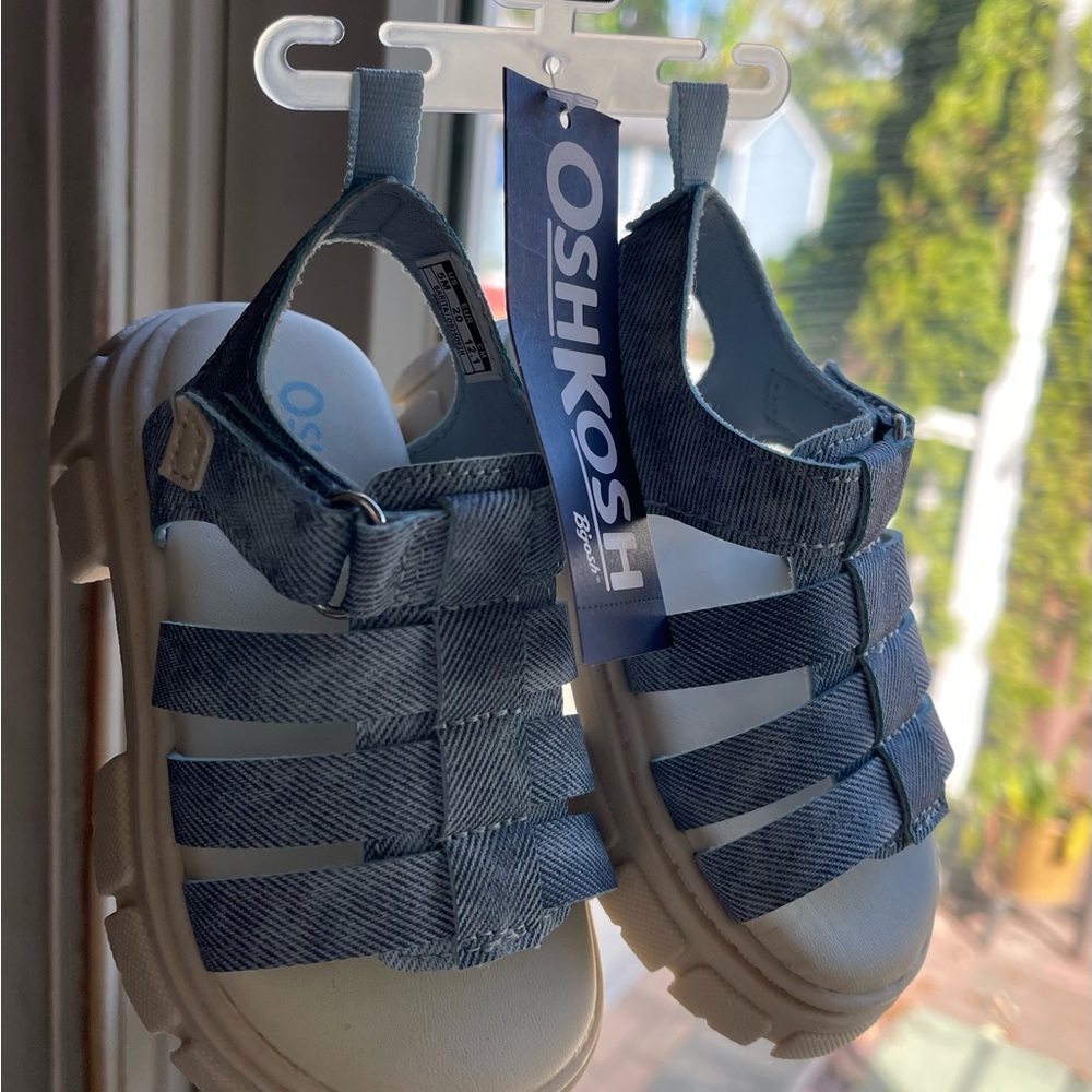 Carter's Kids Blue Chunky Sandals